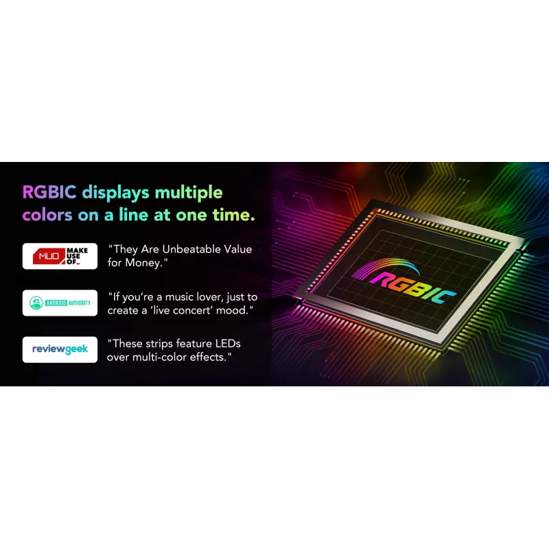 Govee H612FCD1 tira LED RGB, 3 metros