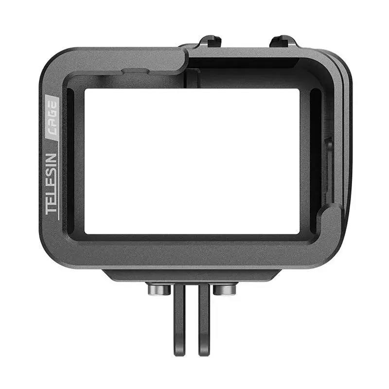 Carcasa de aluminio para cámara Telesin GP-FMS-G11-TZ para GoPro Hero 12/11/10/9 con adaptador vertical
