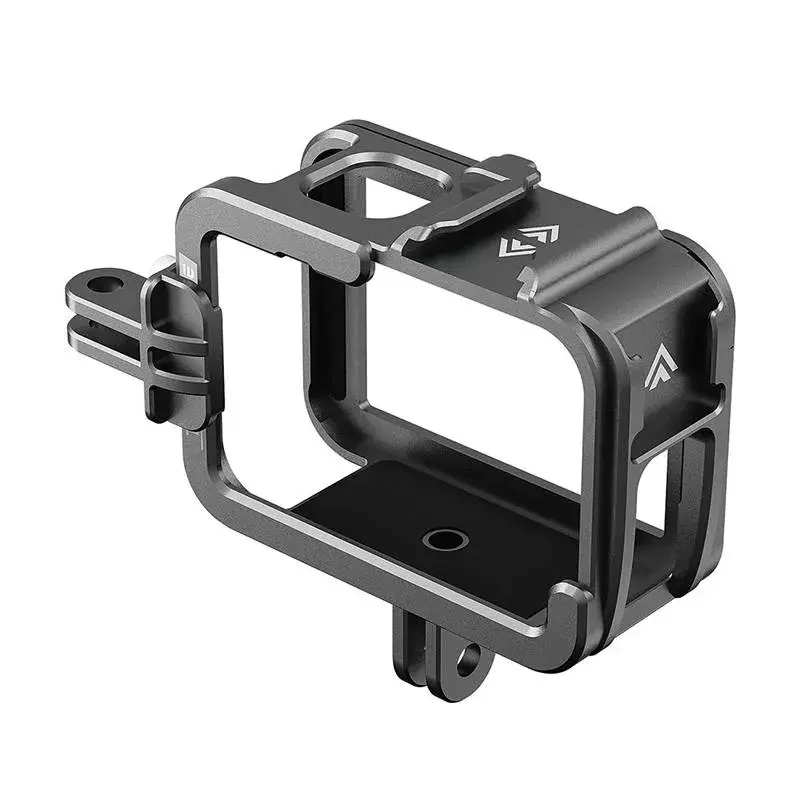 Carcasa de aluminio para cámara Telesin GP-FMS-G11-TZ para GoPro Hero 12/11/10/9 con adaptador vertical