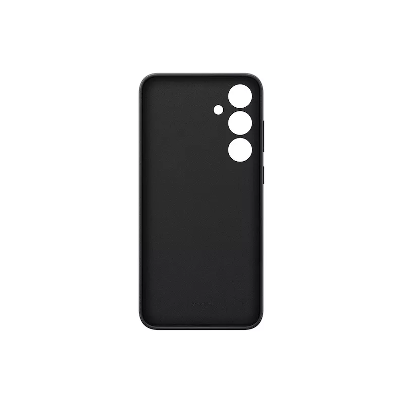 Funda de piel vegana Samsung Galaxy S24+ negra Monochromatic 6.7 pulgadas
