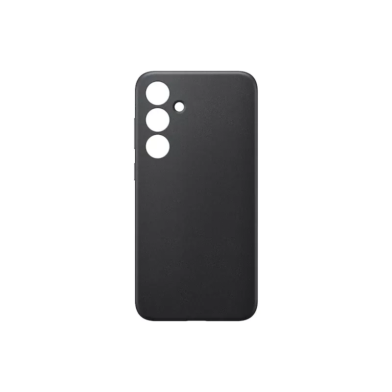 Funda de piel vegana Samsung Galaxy S24+ negra Monochromatic 6.7 pulgadas