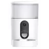 Comedero automático IMOU PF1 — tolva de acero inoxidable de 4 L, Wi‑Fi 4, batería/corriente continua, 1 cuenco