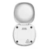Comedero automático IMOU PF1 — tolva de acero inoxidable de 4 L, Wi‑Fi 4, batería/corriente continua, 1 cuenco