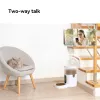 Comedero automático IMOU PF1 — tolva de acero inoxidable de 4 L, Wi‑Fi 4, batería/corriente continua, 1 cuenco