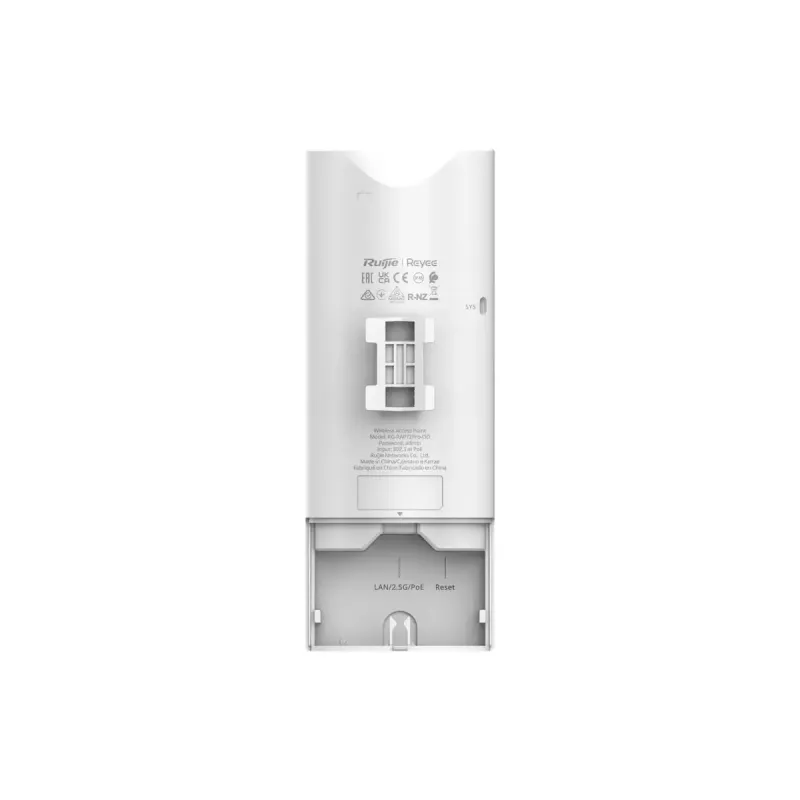 Punto de acceso inalámbrico RUIJIE RG-RAP72PRO-OD — doble banda 2,4/5 GHz, 5011 Mb/s, PoE, blanco