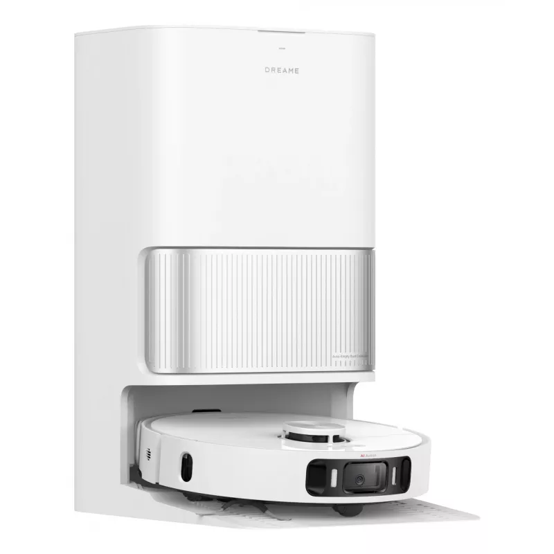 Dreame L40 Ultra AE White, Combi, White, Round, bolsa de polvo, 3 rueda(s), 0.3 L