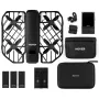 Mini dron HOVERAir X1 Pro — 4 rotores, cámara de 12 MP, vídeo 4K, alcance 1000 m, batería 1920 mAh, 32 GB internos, negro