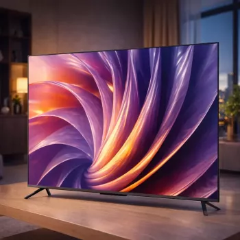 Smart TV Dreame Vivid Q100 50 pulgadas, QLED+, 4K UHD, Google TV, 120Hz, procesador con IA, negro