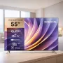 Smart TV Dreame Vivid Q100 55 pulgadas, QLED+, 4K UHD, Google TV, 120Hz, procesador con IA, Negro