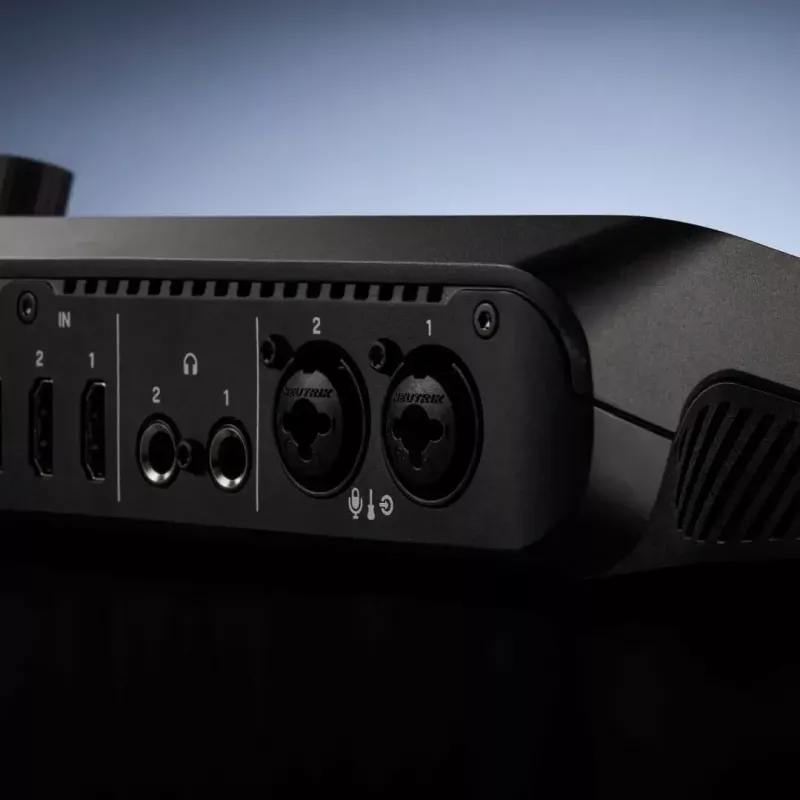 Consola de producción mult canal para podcast y livestream Rode RodeCaster Video S RCVS-E – pantalla táctil Wi‑Fi Bluetooth 5.3 5x USB-C 3x entrada HDMI 1x salida HDMI microSD