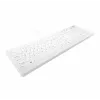 Teclado con cable de tamaño completo Active Key CHERRY AK-C8112 Medical USB QWERTZ 105 teclas blanco 1,8 m
