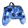 PDP Afterglow mando con cable, azul/transparente, USB, Xbox One, Series X/S