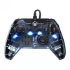PDP Afterglow mando con cable, azul/transparente, USB, Xbox One, Series X/S