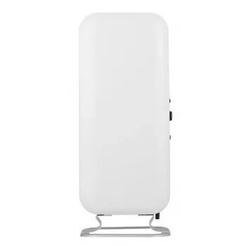 Radiador de aceite Mill ABH1000DN, 1000 W, número de niveles de potencia 3, apto para habitaciones de hasta 16 m², con indicador LED, blanco