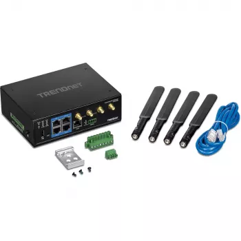TRENDnet TI-W100 router inalámbrico de doble banda, switch de 4 puertos