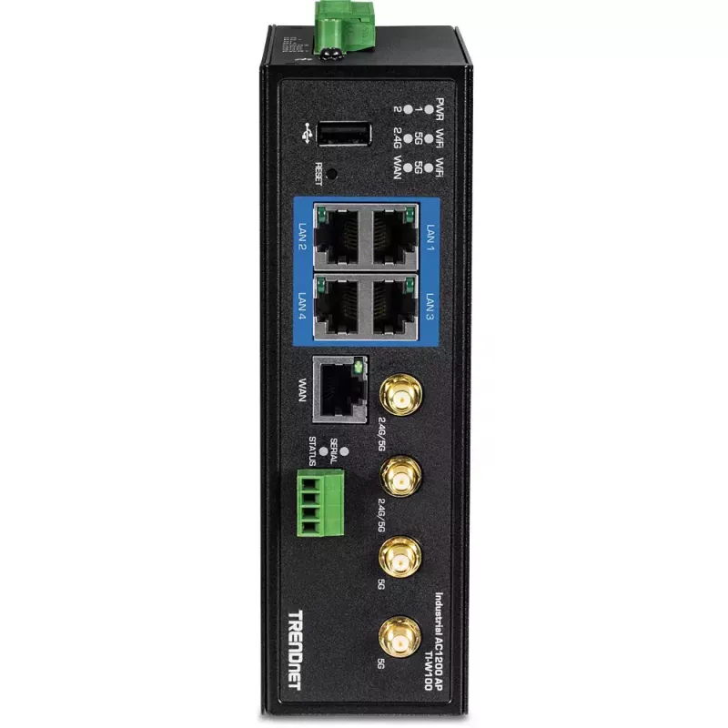 TRENDnet TI-W100 router inalámbrico de doble banda, switch de 4 puertos