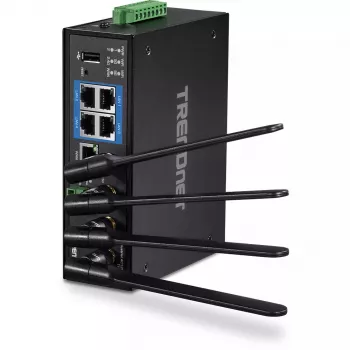 TRENDnet TI-W100 router inalámbrico de doble banda, switch de 4 puertos