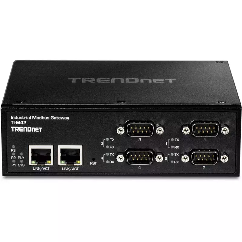 Gateway/Controller Trendnet TI-M42 10/100 Mbit/s negro IP30