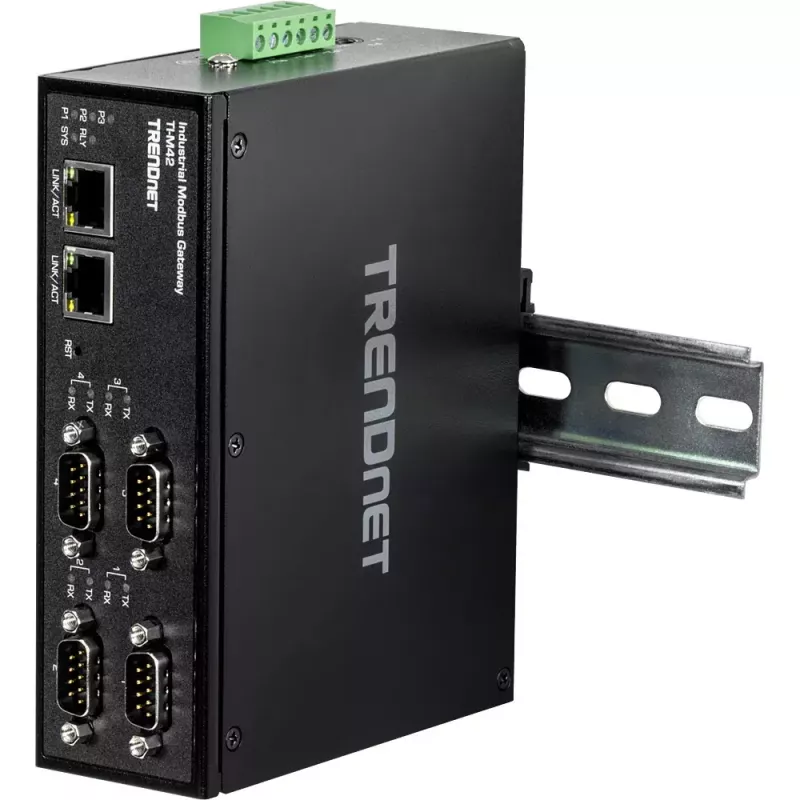 Gateway/Controller Trendnet TI-M42 10/100 Mbit/s negro IP30