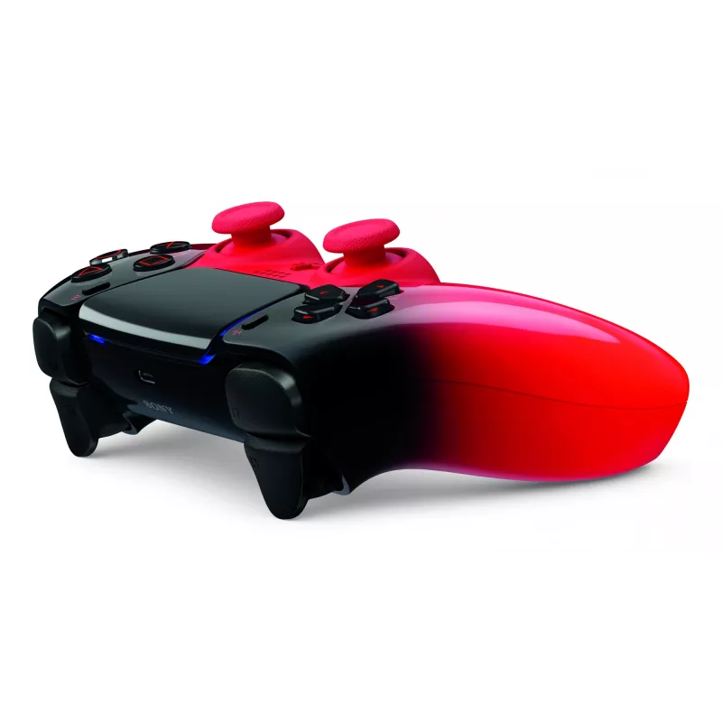 Mando Sony DualSense para PlayStation 5 – Bluetooth/USB, batería, negro/rojo, USB-C, 188×69×189 mm