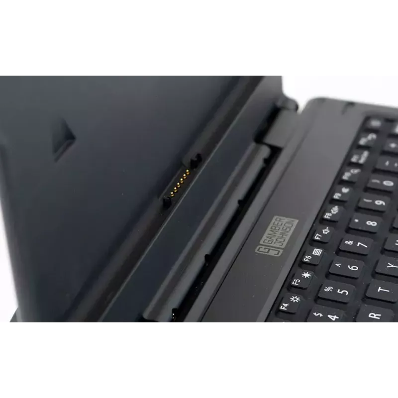 Teclado para dispositivo móvil Gamber-Johnson 7160-1789-01 negro Pogo Pin QWERTY UK English