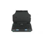 Teclado para dispositivo móvil Gamber-Johnson 7160-1789-01 negro Pogo Pin QWERTY UK English
