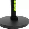 Pie de micrófono de sobremesa Shure SH-DESKTOP1, base metálica redonda, rosca de 3/8