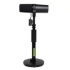 Pie de micrófono de sobremesa Shure SH-DESKTOP1, base metálica redonda, rosca de 3/8