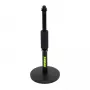 Pie de micrófono de sobremesa Shure SH-DESKTOP1, base metálica redonda, rosca de 3/8