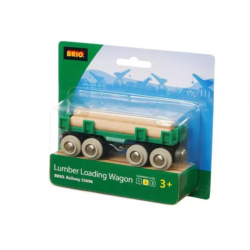 Ravensburger BRIO vagón de tolva de madera accesorio de tren eléctrico, 4 piezas, multicolor