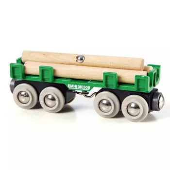 Ravensburger BRIO vagón de tolva de madera accesorio de tren eléctrico, 4 piezas, multicolor