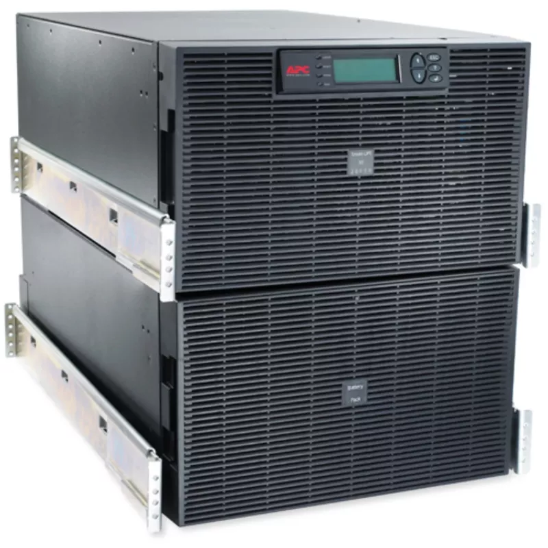 APC Smart-UPS RT 20kVA, 230/400V, LCD, montaje en rack, 12U, 2x puentes IEC y 8x salidas IEC 60320 C19
