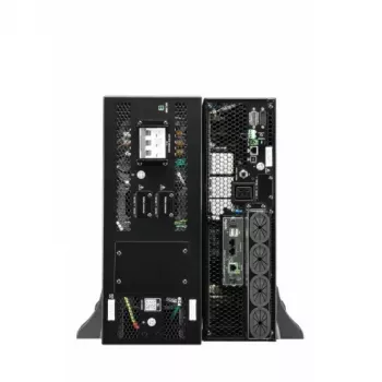APC Smart-UPS On-Line, 15kVA/15kW, Rack/Torre, 230V/380V...415V, cableado fijo 5 hilos(3P+N+E)+3 hilos(1P+N+E), tarjeta de red, sin kit de raíles