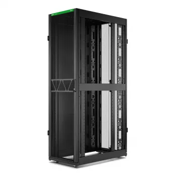 APC NetShelter SX Server Rack Gen 2, 45U, 2124H x 600W x 1070D mm, con paneles laterales, negro