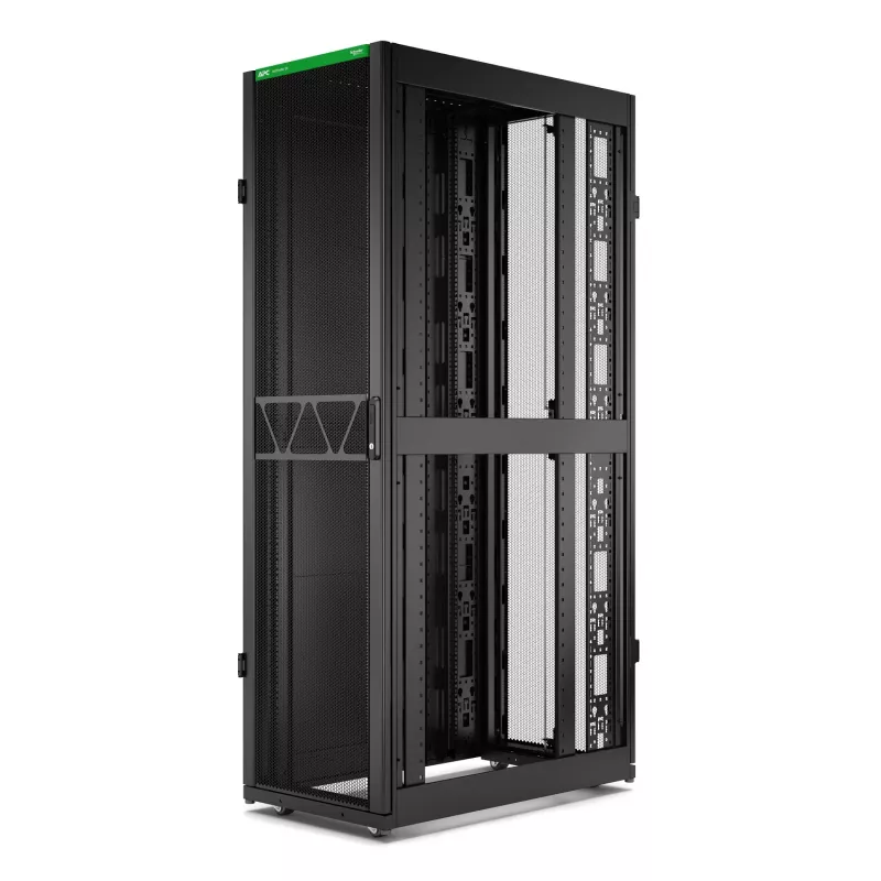 APC NetShelter SX Server Rack Gen 2, 45U, 2124H x 600W x 1070D mm, con paneles laterales, negro