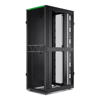 APC NetShelter SX Server Rack Gen 2, 45U, 2124H x 750W x 1070D mm, con paneles laterales, negro