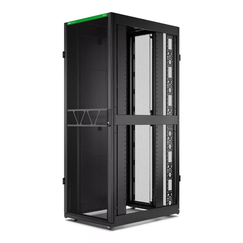 APC NetShelter SX Server Rack Gen 2, 45U, 2124H x 750W x 1070D mm, con paneles laterales, negro