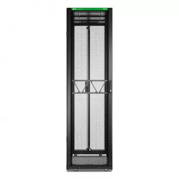 APC NetShelter SX Server Rack Gen 2, 45U, 2124H x 600W x 1200D mm, con paneles laterales, negro