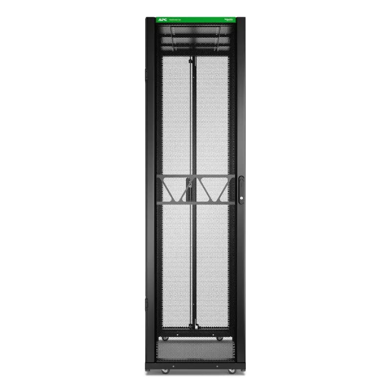 APC NetShelter SX Server Rack Gen 2, 45U, 2124H x 600W x 1200D mm, con paneles laterales, negro
