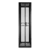 APC NetShelter SX Server Rack Gen 2, 45U, 2124H x 600W x 1200D mm, con paneles laterales, negro