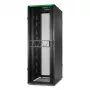 APC NetShelter SX Server Rack Gen 2, 45HE, 2124H x 750B x 1200T mm, con paneles laterales, negro
