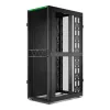 APC NetShelter SX Server Rack Gen 2, 45HE, 2124H x 750B x 1200T mm, con paneles laterales, negro