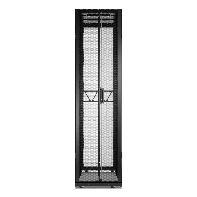 APC NetShelter SX Server Rack Gen 2, 48HE, 2258H x 600B x 1200T mm, con paneles laterales, negro