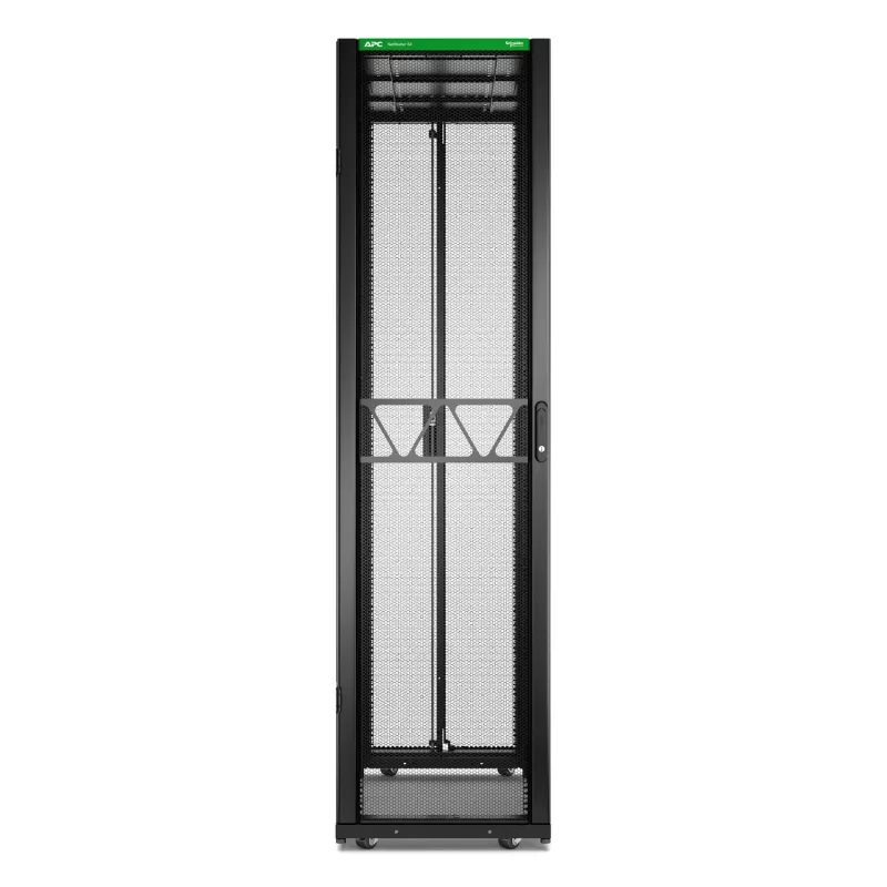 APC NetShelter SX Server Rack Gen 2, 48HE, 2258H x 600B x 1200T mm, con paneles laterales, negro