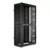 APC NetShelter SX Server Rack Gen 2, 48HE, 2258H x 600B x 1200T mm, con paneles laterales, negro