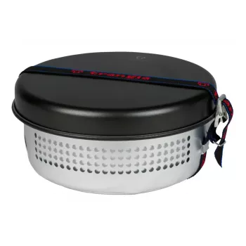 Set de hornillo de camping Trangia 37-5 UL/BL con quemador de alcohol, negro