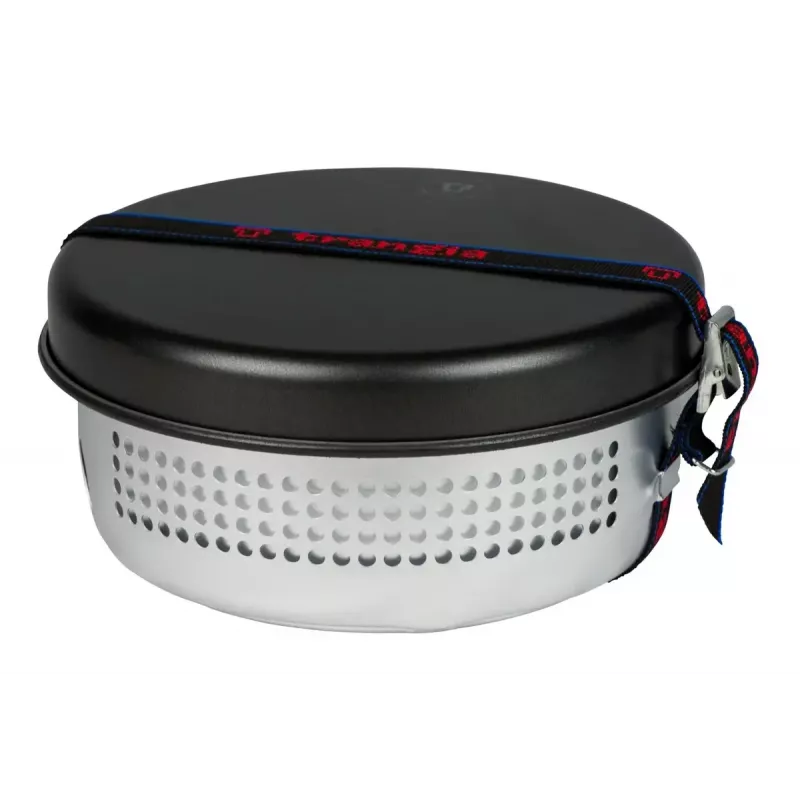 Set de hornillo de camping Trangia 37-5 UL/BL con quemador de alcohol, negro
