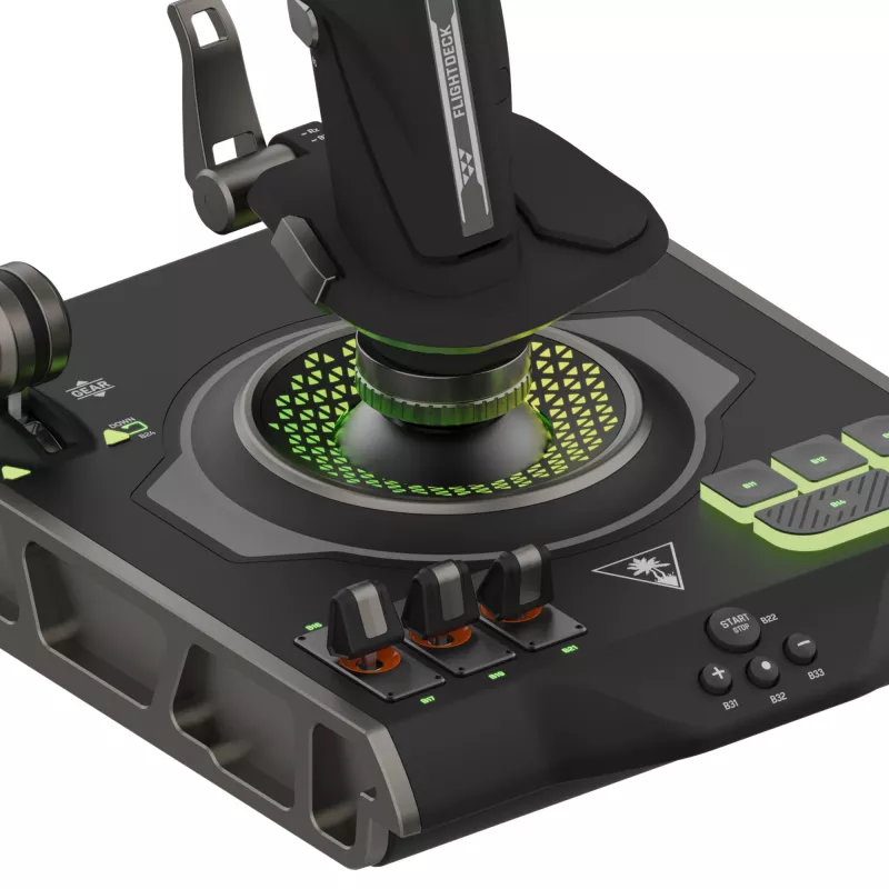Turtle Beach VelocityOne Flightdeck sistema de simulación de vuelo HOTAS para PC con Windows 10 y 11 (TBS-0724-05)