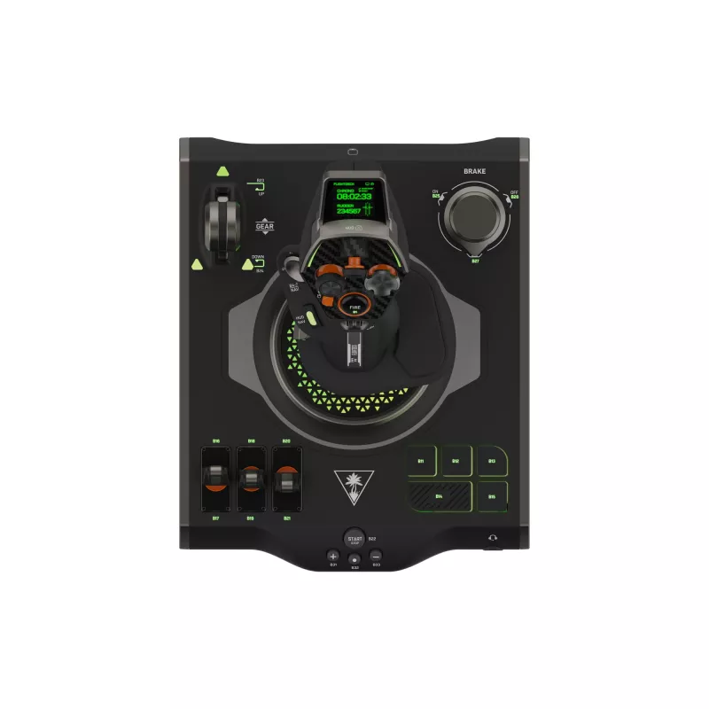 Turtle Beach VelocityOne Flightdeck sistema de simulación de vuelo HOTAS para PC con Windows 10 y 11 (TBS-0724-05)