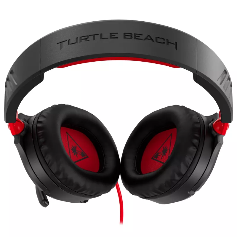 Auriculares gaming estéreo over-ear Turtle Recon 70 — negro, estéreo con cable, controles en un auricular